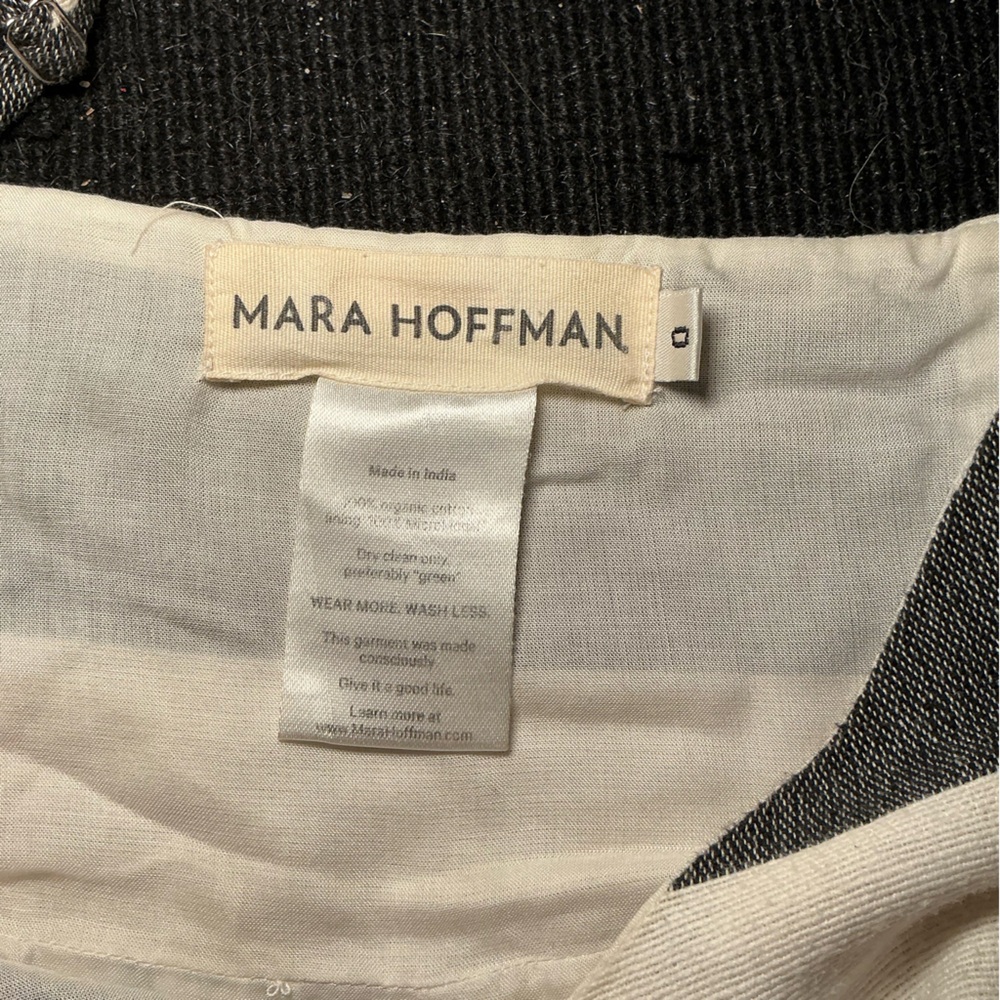 Mara Hoffman Striped Wide-Leg Linen Jumpsuit - Picture 6 of 8